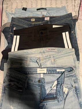 5 pairs of jeans sz28 🔥🔥🔥🔥🔥